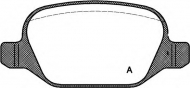 Комплект тормозных колодок OPEN PARTS BPA0727.10