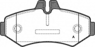 Комплект тормозных колодок OPEN PARTS BPA0733.00