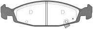 Комплект тормозных колодок OPEN PARTS BPA0736.02