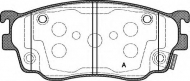 Комплект тормозных колодок OPEN PARTS BPA0800.12