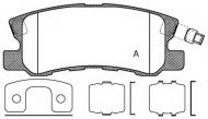 Комплект тормозных колодок OPEN PARTS BPA0803.12