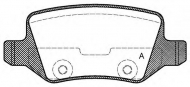 Комплект тормозных колодок OPEN PARTS BPA0818.00