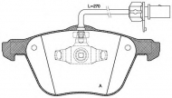 Комплект тормозных колодок OPEN PARTS BPA0836.02