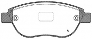 Комплект тормозных колодок OPEN PARTS BPA0841.00