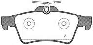 Комплект тормозных колодок OPEN PARTS BPA0842.20