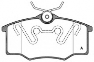 Комплект тормозных колодок OPEN PARTS BPA0846.00