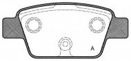 Комплект тормозных колодок OPEN PARTS BPA0861.00