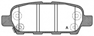 Комплект тормозных колодок OPEN PARTS BPA0876.01