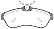 Комплект тормозных колодок OPEN PARTS BPA0880.00