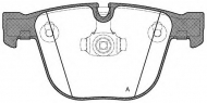 Комплект тормозных колодок OPEN PARTS BPA0892.00