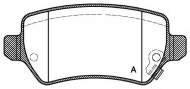 Комплект тормозных колодок OPEN PARTS BPA0957.02