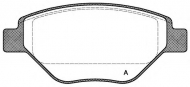 Комплект тормозных колодок OPEN PARTS BPA0977.00