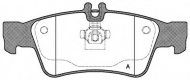 Комплект тормозных колодок OPEN PARTS BPA0991.00