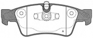 Комплект тормозных колодок OPEN PARTS BPA0991.10