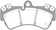Комплект тормозных колодок OPEN PARTS BPA0994.00