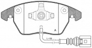 Комплект тормозных колодок OPEN PARTS BPA1030.01