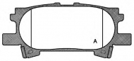 Комплект тормозных колодок OPEN PARTS BPA1040.00