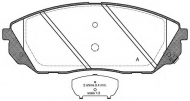Комплект тормозных колодок OPEN PARTS BPA1041.12