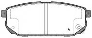 Комплект тормозных колодок OPEN PARTS BPA1042.02