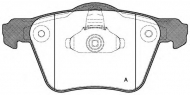 Комплект тормозных колодок OPEN PARTS BPA1043.00