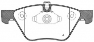 Комплект тормозных колодок OPEN PARTS BPA1052.00
