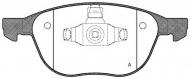 Комплект тормозных колодок OPEN PARTS BPA1082.00