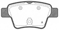 Комплект тормозных колодок OPEN PARTS BPA1138.00