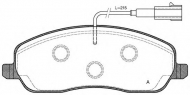 Комплект тормозных колодок OPEN PARTS BPA1146.02