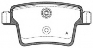 Комплект тормозных колодок OPEN PARTS BPA1149.10