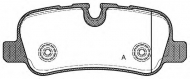 Комплект тормозных колодок OPEN PARTS BPA1159.00