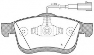 Комплект тормозных колодок OPEN PARTS BPA1183.01