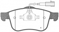 Комплект тормозных колодок OPEN PARTS BPA1183.02