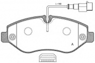 Комплект тормозных колодок OPEN PARTS BPA1245.02