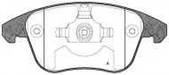 Комплект тормозных колодок OPEN PARTS BPA1249.00