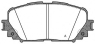 Комплект тормозных колодок OPEN PARTS BPA1258.00