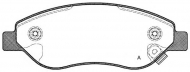 Комплект тормозных колодок OPEN PARTS BPA1276.01