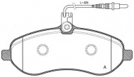 Комплект тормозных колодок OPEN PARTS BPA1292.01
