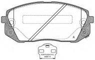 Комплект тормозных колодок OPEN PARTS BPA1302.02