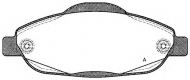Комплект тормозных колодок OPEN PARTS BPA1323.00