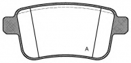 Комплект тормозных колодок OPEN PARTS BPA1352.00