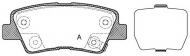 Комплект тормозных колодок OPEN PARTS BPA1362.02