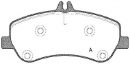 Комплект тормозных колодок OPEN PARTS BPA1377.00
