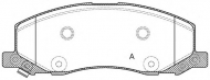 Комплект тормозных колодок OPEN PARTS BPA1386.02