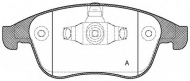 Комплект тормозных колодок OPEN PARTS BPA1389.00