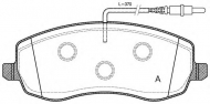 Комплект тормозных колодок OPEN PARTS BPA1393.02