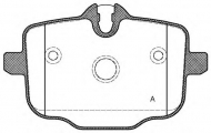 Комплект тормозных колодок OPEN PARTS BPA1433.00