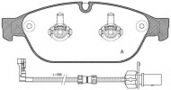 Комплект тормозных колодок OPEN PARTS BPA1441.02