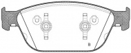 Комплект тормозных колодок OPEN PARTS BPA1443.02