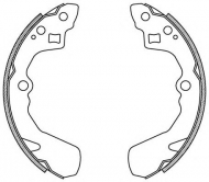 Комлект тормозных накладок OPEN PARTS BSA2145.00