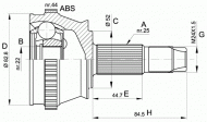 Шарнирный комплект OPEN PARTS CVJ5210.10